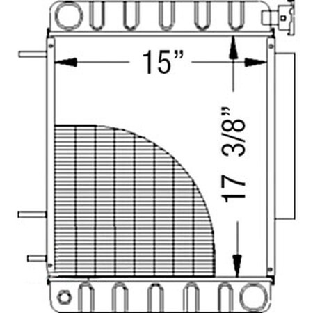 Aftermarket Radiator 9828621